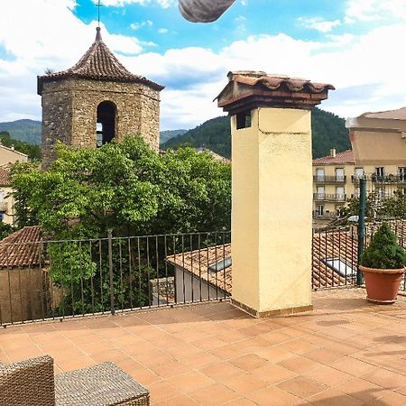 Apartmán Casa Lola - Terraza Panoramica En El Centro Del Pueblo Sant Joan de les Abadesses Exteriér fotografie