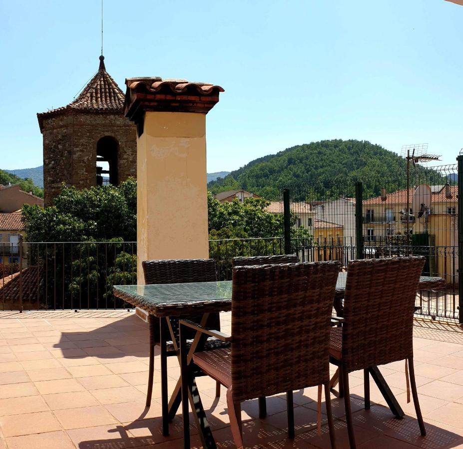 Apartmán Casa Lola - Terraza Panoramica En El Centro Del Pueblo Sant Joan de les Abadesses Exteriér fotografie