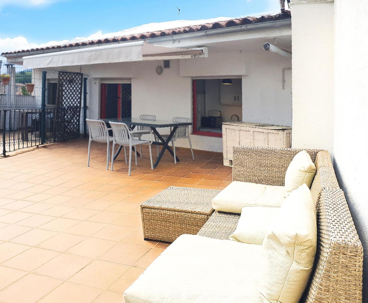 Apartmán Casa Lola - Terraza Panoramica En El Centro Del Pueblo Sant Joan de les Abadesses Exteriér fotografie