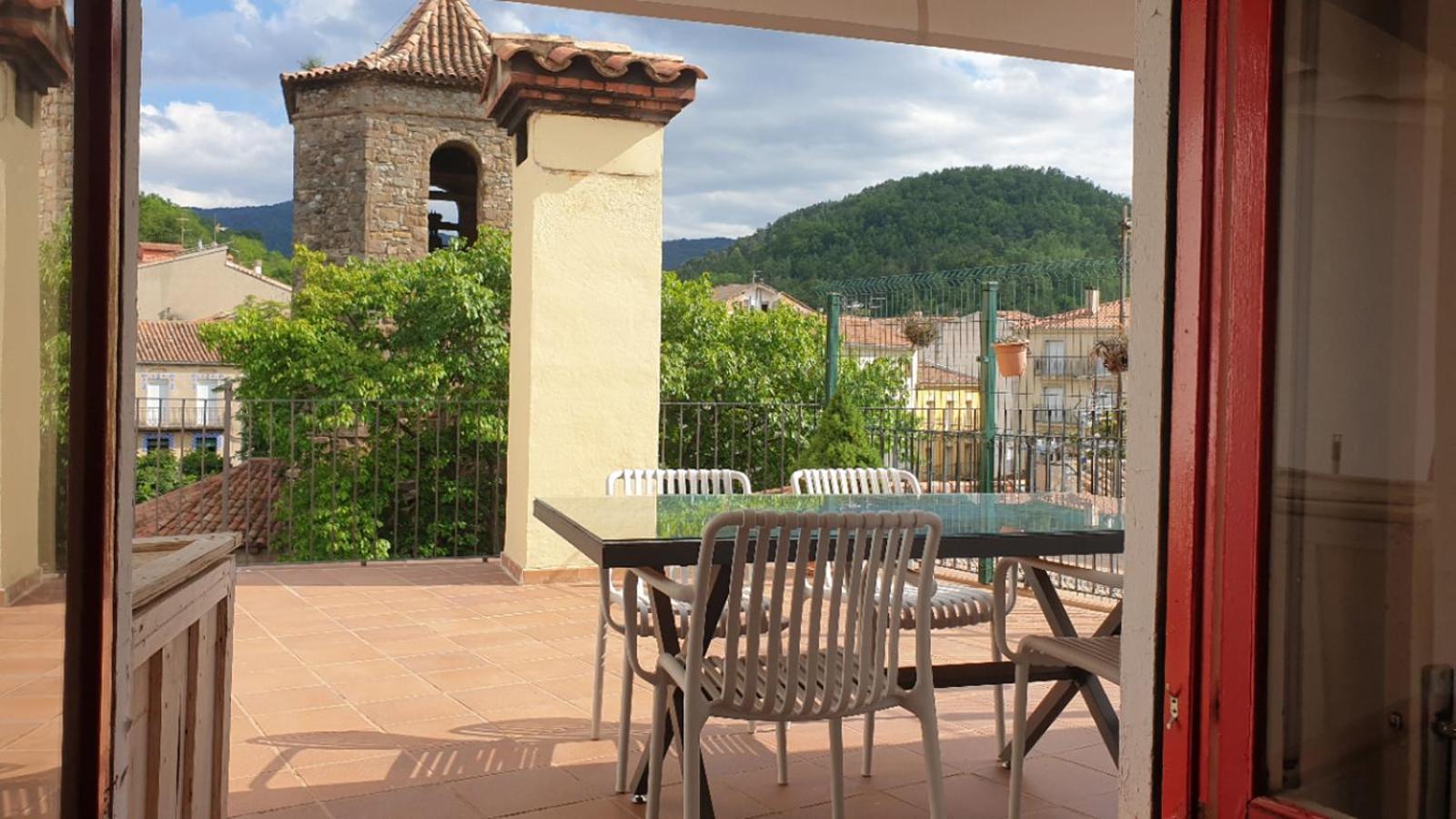 Apartmán Casa Lola - Terraza Panoramica En El Centro Del Pueblo Sant Joan de les Abadesses Exteriér fotografie